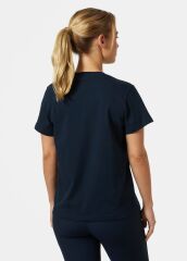 HELLY HANSEN W HH LOGO T-SHIRT 3.0 XS - Lacivert