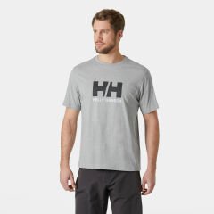 HELLY HANSEN HH LOGO T-SHIRT 3.0 L - GRİ