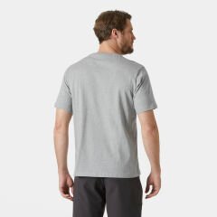 HELLY HANSEN HH LOGO T-SHIRT 3.0 M - GRİ