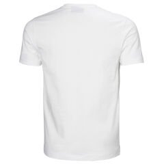 HELLY HANSEN CORE GRAPHIC T -SHIRT 2.0 M - Beyaz