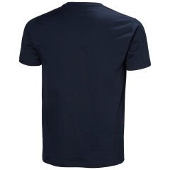 HELLY HANSEN CORE GRAPHIC T -SHIRT 2.0 L - Lacivert