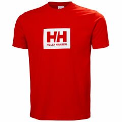 HELLY HANSEN HH BOX T-SHIRT 2.0 L - KIRMIZI