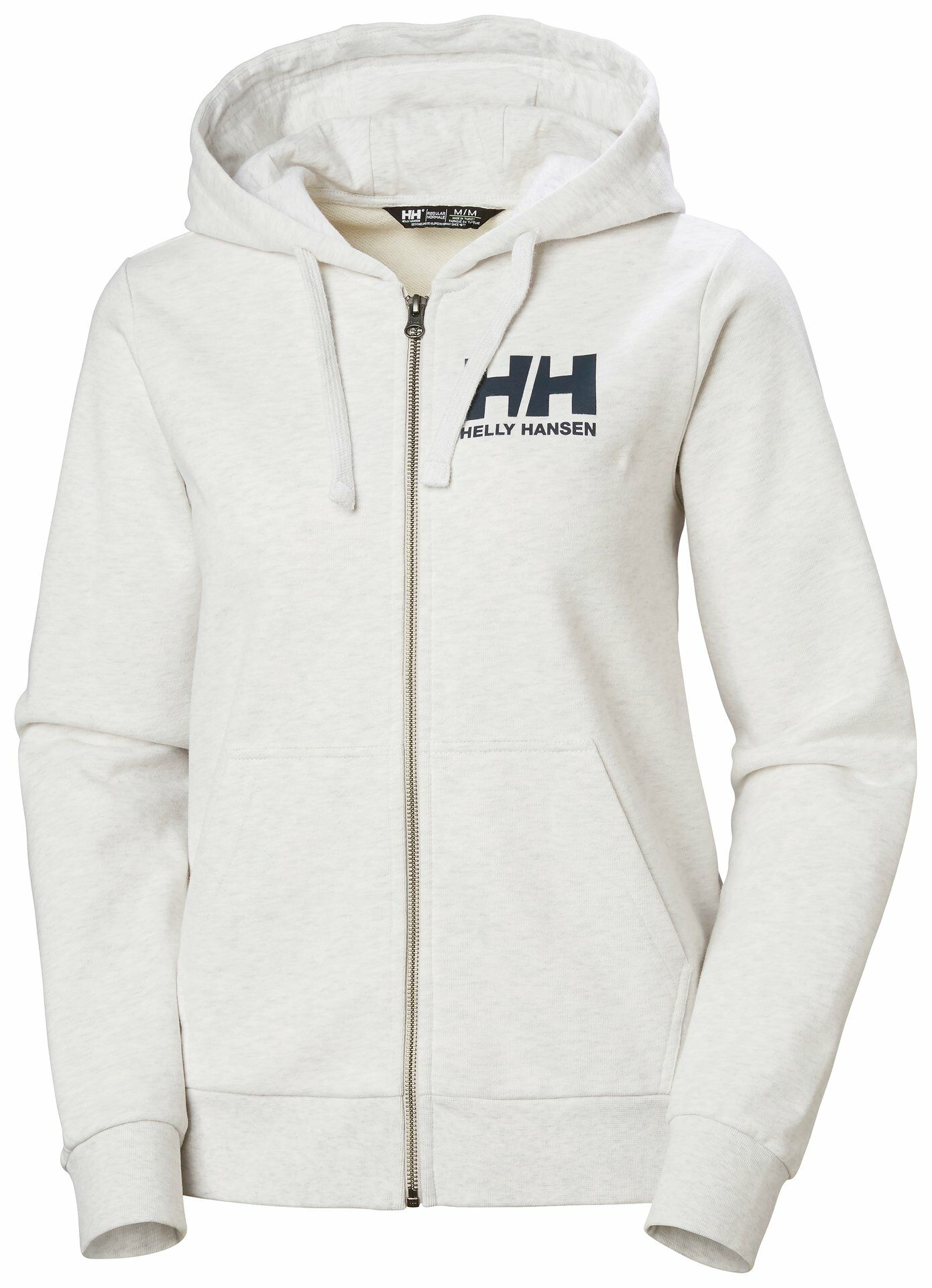 HELLY HANSEN W HH LOGO FULL ZIP 2.0 KAPİŞONLU SWEATSHIRT L - GRİ