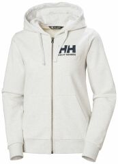 HELLY HANSEN W HH LOGO FULL ZIP 2.0 KAPİŞONLU SWEATSHIRT L - GRİ