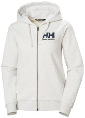 HELLY HANSEN W HH LOGO FULL ZIP 2.0 KAPİŞONLU SWEATSHIRT XL - GRİ
