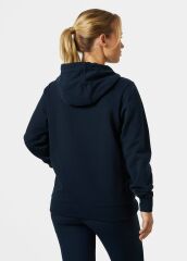 HELLY HANSEN W HH LOGO FULL ZIP 2.0 KAPİŞONLU SWEATSHIRT L - Lacivert