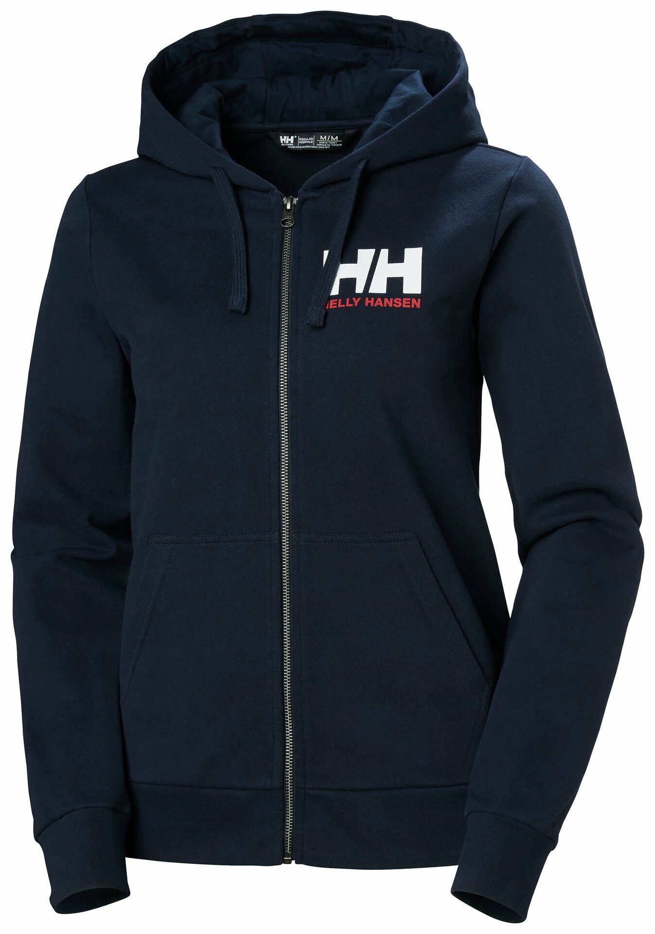 HELLY HANSEN W HH LOGO FULL ZIP 2.0 KAPİŞONLU SWEATSHIRT M - Lacivert