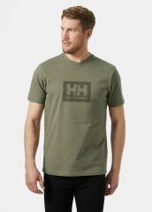HELLY HANSEN BOX T-SHIRT M - YEŞİL