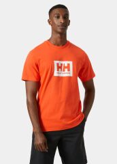 HELLY HANSEN BOX T-SHIRT M - TURUNCU