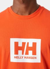 HELLY HANSEN BOX T-SHIRT M - TURUNCU