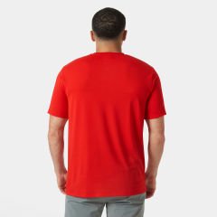 HELLY HANSEN SKOG GRAPHIC T-SHIRT S - KIRMIZI