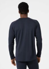 HELLY HANSEN LIFA ACTIVE STRIPE CREW M - Lacivert