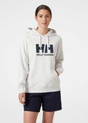 HH W HH LOGO HOODIE - HELLY HANSEN KADIN KAPÜŞONLU SWEAT