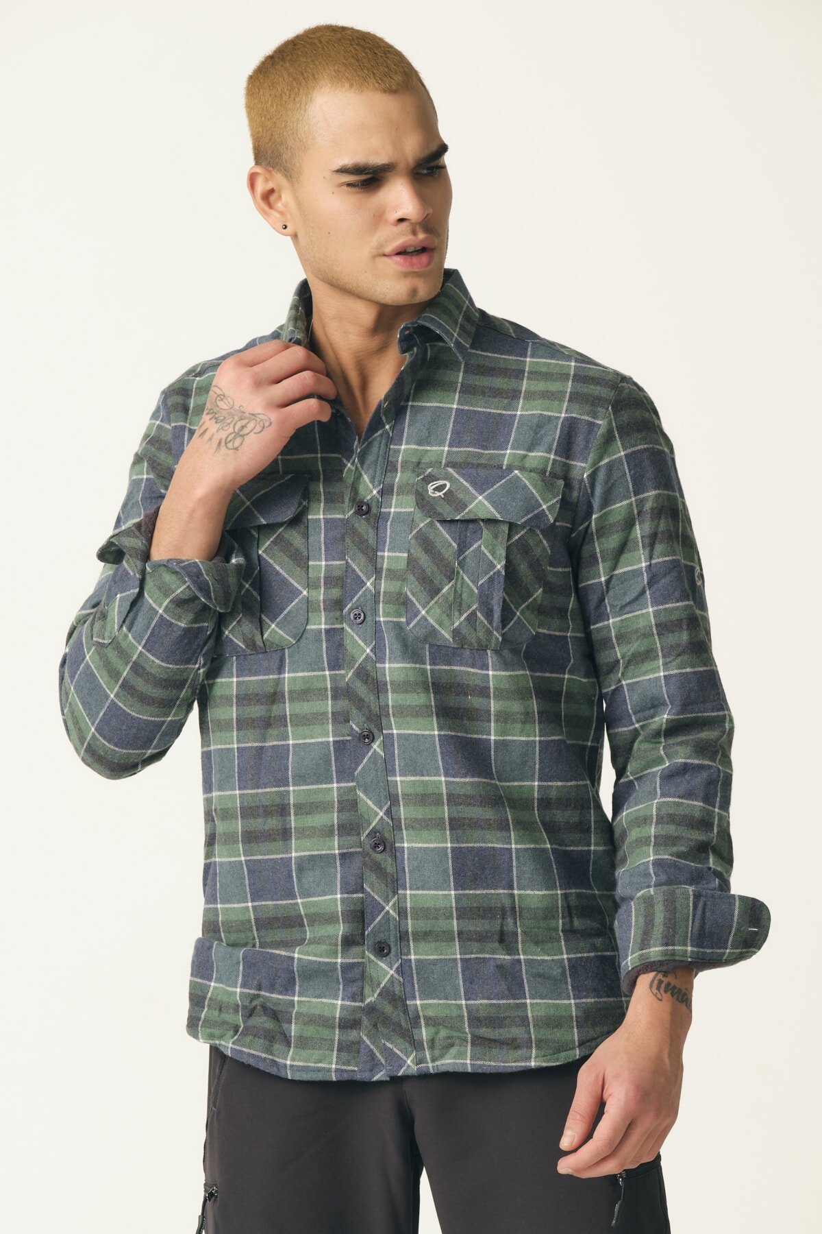 Q Steinbock Pegasus Two Içi Polarlı Erkek Gömlek