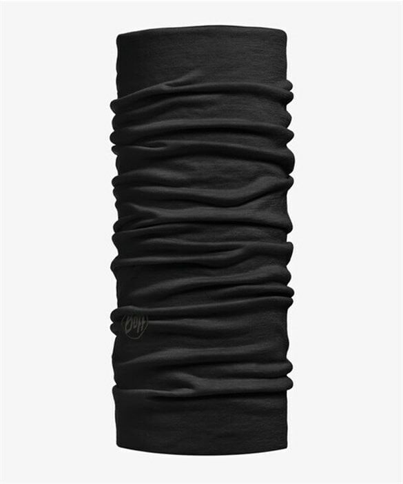 BUFF MERINO LIGHTWEIGHT SOLID BLACK