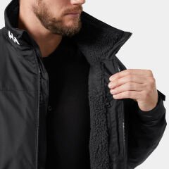 HELLY HANSEN CREW HOODED PILE MONT S - Siyah