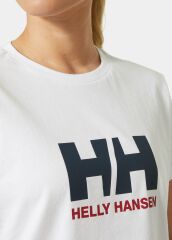 HELLY HANSEN W HH LOGO T-SHIRT 2.0 S - Beyaz