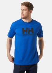 HELLY HANSEN LOGO T-SHIRT S - Mavi