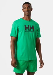 HELLY HANSEN LOGO T-SHIRT S - YEŞİL