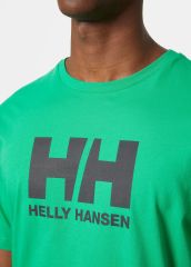 HELLY HANSEN LOGO T-SHIRT S - YEŞİL