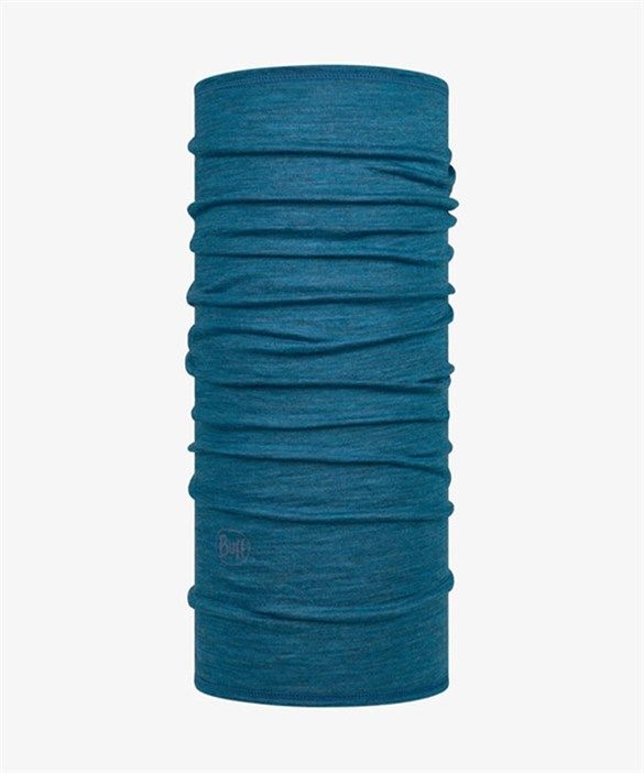 BUFF MERINO LIGHTWEIGHT SOLID DUSTYBLUE