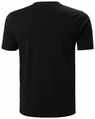 HELLY HANSEN LOGO T-SHIRT S - Siyah