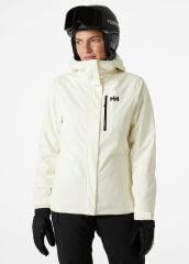 HELLY HANSEN W SNOWPLAY MONT XS - Beyaz