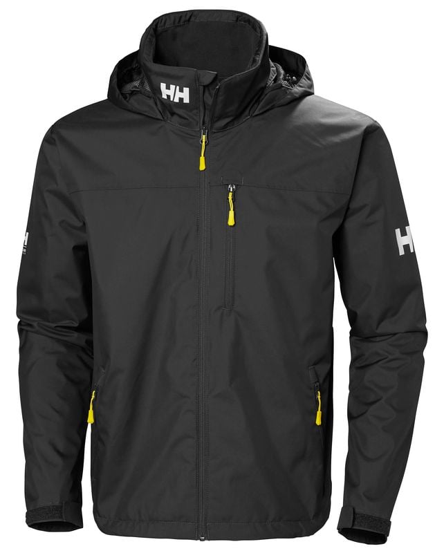 HELLY HANSEN CREW KAPİŞONLU MONT XL - Siyah