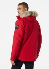HELLY HANSEN COASTAL 3.0 PARKA S - KIRMIZI