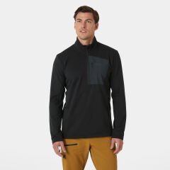 HELLY HANSEN VERSALITE 1/2 ZIP FLEECE ÜST XL - Siyah