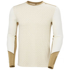 HELLY HANSEN LIFA MERINO MIDWEIGHT CREW TERMAL İÇLİK S - Beyaz