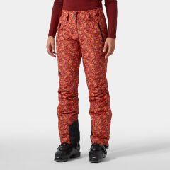 HELLY HANSEN W LEGENDARY INSULATED PANTOLON L - KIRMIZI