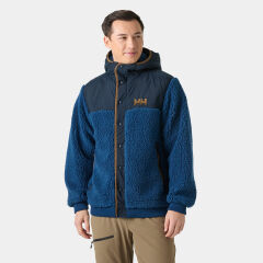 HELLY HANSEN MOONLIT PILE KAPÜŞONLU PELUŞ POLAR MONT L - Mavi