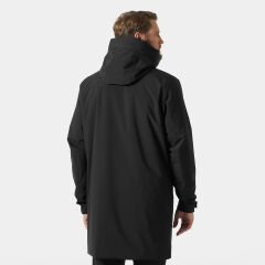 HELLY HANSEN MUNICH INS YAĞMURLUK KABAN S - Siyah