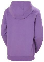 HELLY HANSEN  W LOGO HOODIE KAPİŞONLU S - MOR