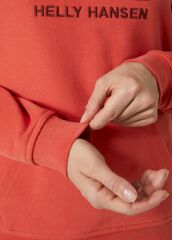 HELLY HANSEN  W LOGO HOODIE KAPİŞONLU