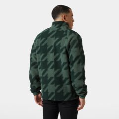 HELLY HANSEN PANORAMA PRINTED PILE SNAP MONT M - YEŞİL