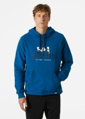 HELLY HANSEN ARCTIC OCEAN HOODIE KAPİŞONLU L - Mavi