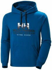 HELLY HANSEN ARCTIC OCEAN HOODIE KAPİŞONLU L - Mavi