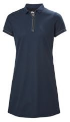 HH W OCEAN ZIP DRESS - HELLY HANSEN POLO YAKA ELBİSE