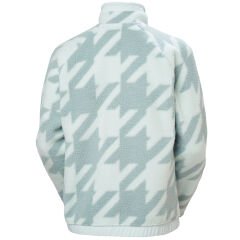 HELLY HANSEN W IMPERIAL PRINTED PILE SNAP MONT M - Turkuaz
