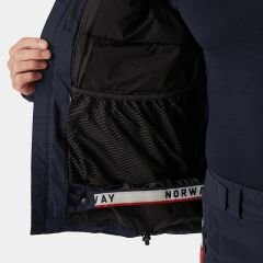 HELLY HANSEN KVITFJELL RACE PUFFY MONT L - Navy