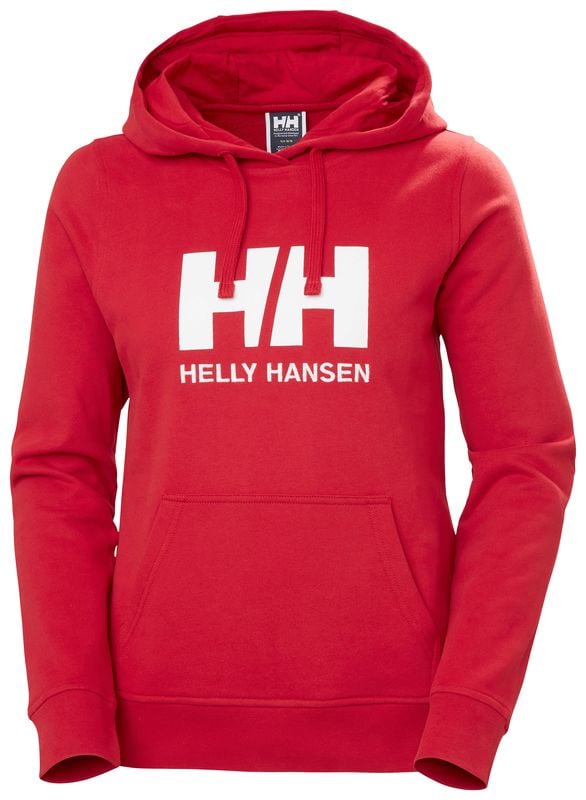 HH W HH LOGO HOODIE - HELLY HANSEN KADIN KAPÜŞONLU SWEAT