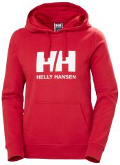 HH W HH LOGO HOODIE - HELLY HANSEN KADIN KAPÜŞONLU SWEAT