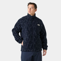 HELLY HANSEN PANORAMA PRINTED PILE SNAP MONT XL - Lacivert
