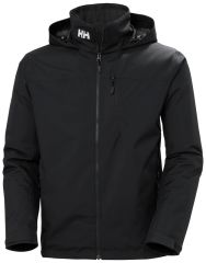 HELLY HANSEN CREW HOODED MIDLAYER MONT 2 L - Black