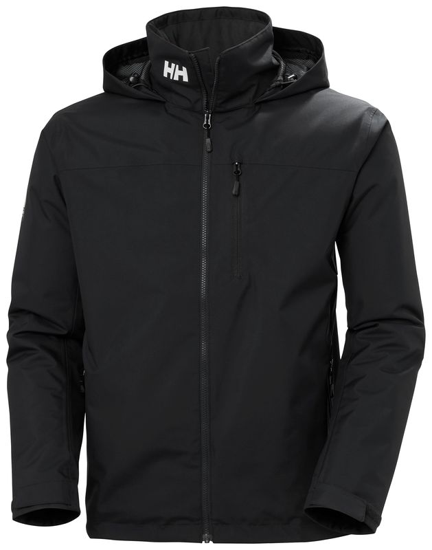 HELLY HANSEN CREW HOODED MIDLAYER MONT 2 M - Black