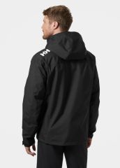 HELLY HANSEN CREW HOODED MIDLAYER MONT 2 M - Black