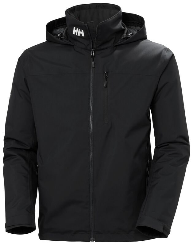 HELLY HANSEN CREW HOODED MIDLAYER MONT 2 S - Black