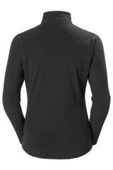 HELLY HANSEN W FULLZIP POLAR MONT XL - Siyah